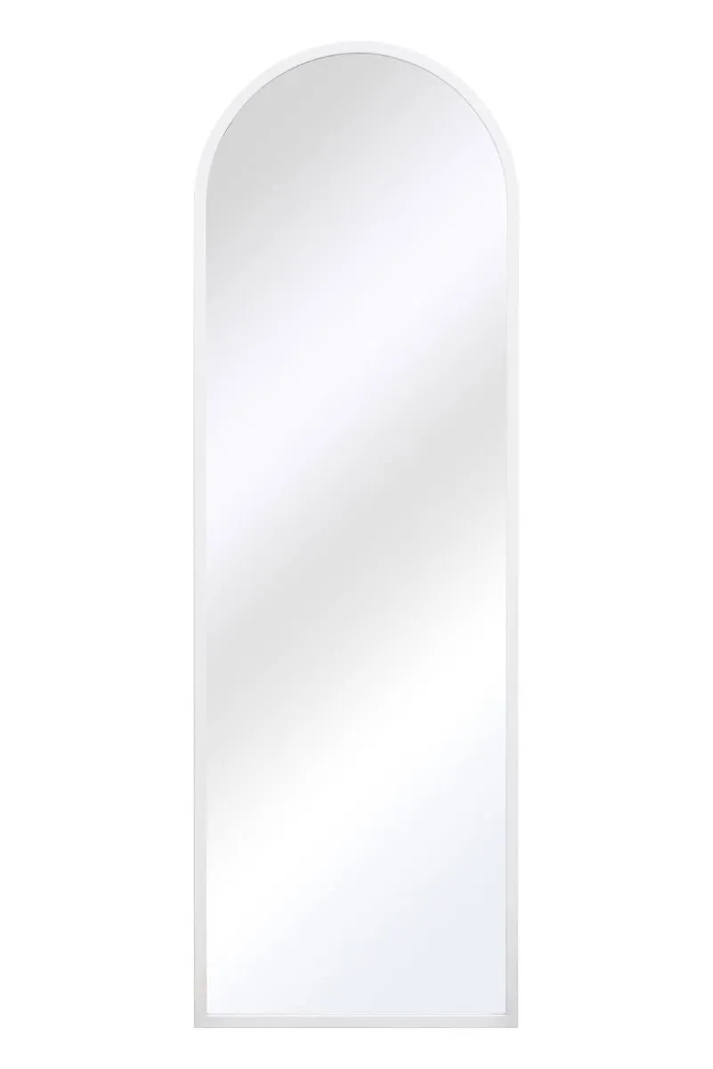 MirrorOutlet White Framed Arched Window Leaner/Wall Mirror 63" X 21" (160x53M) 5
