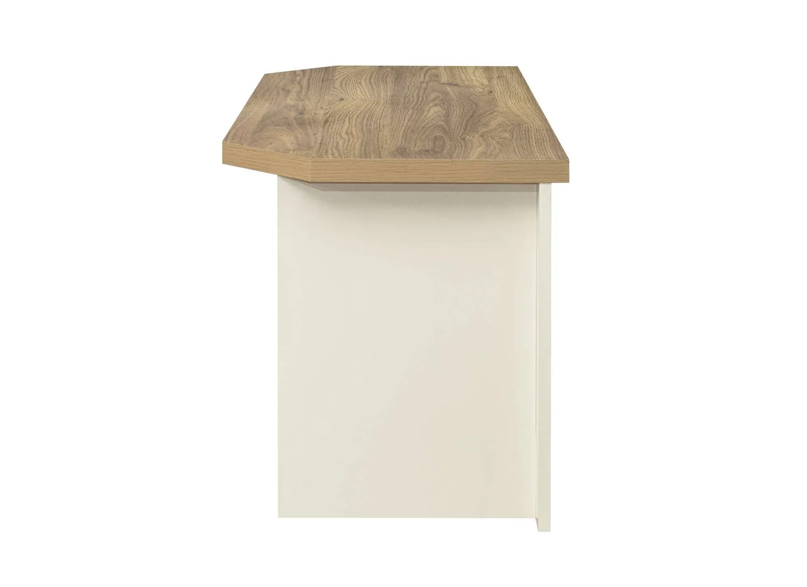 Birlea Corner TV Unit Cream Highgate Entertainment & Oak Farmhouse Shabby Chic 5