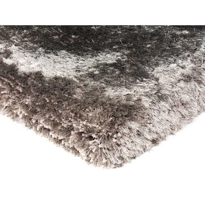 Plush Hand Woven Rug, Zinc