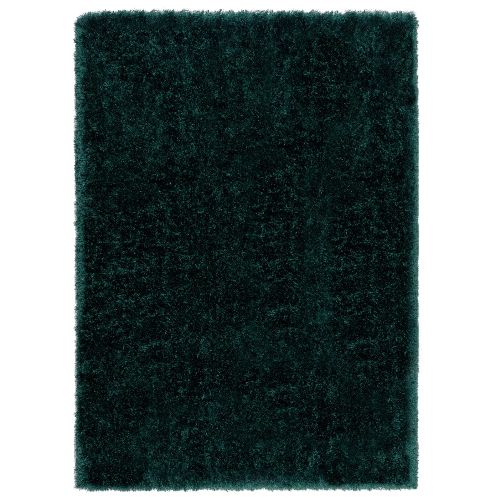 Jewel Shaggy Rug Green