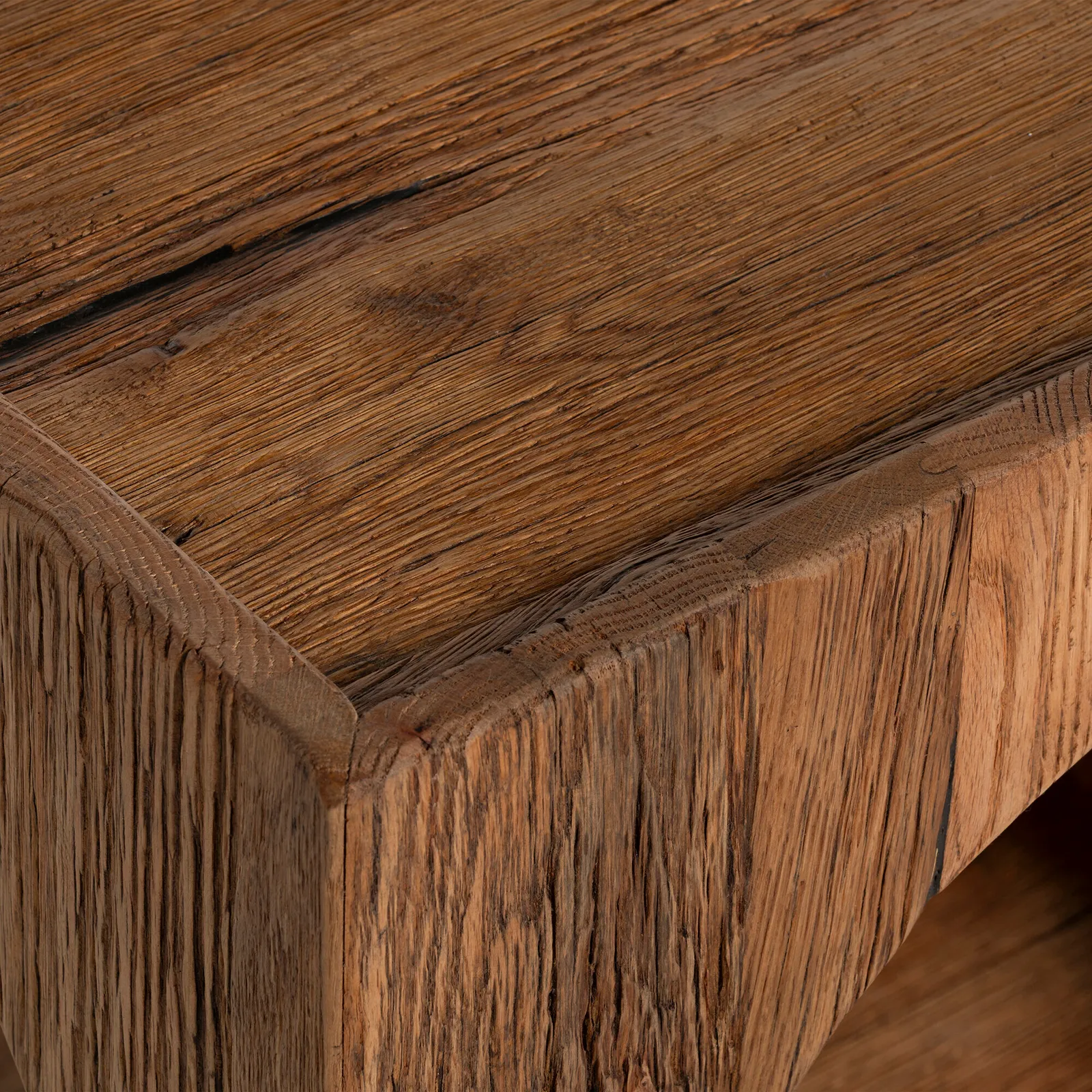 Wicklow Side Table 60X60X60Cm, Brown Oak | Barker & Stonehouse 4