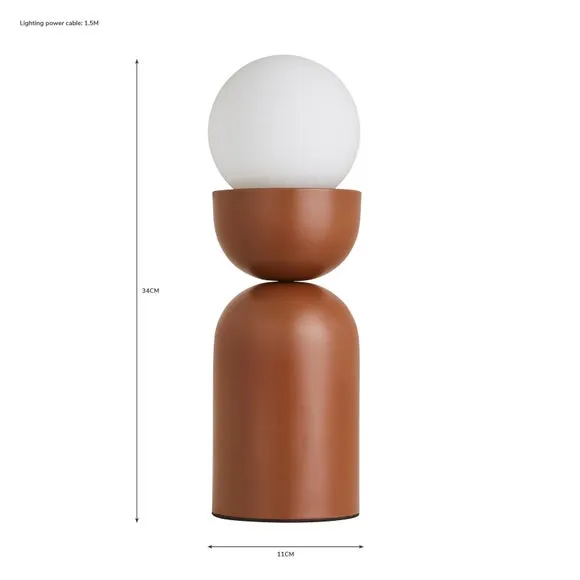 Elements Lunebar Touch Table Lamp 6