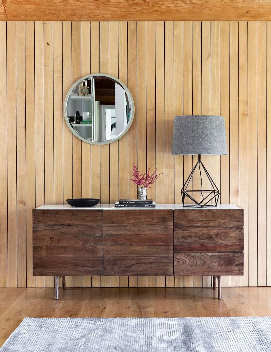 Gallery Direct Barcelona 2 Door Sideboard Dark Brown