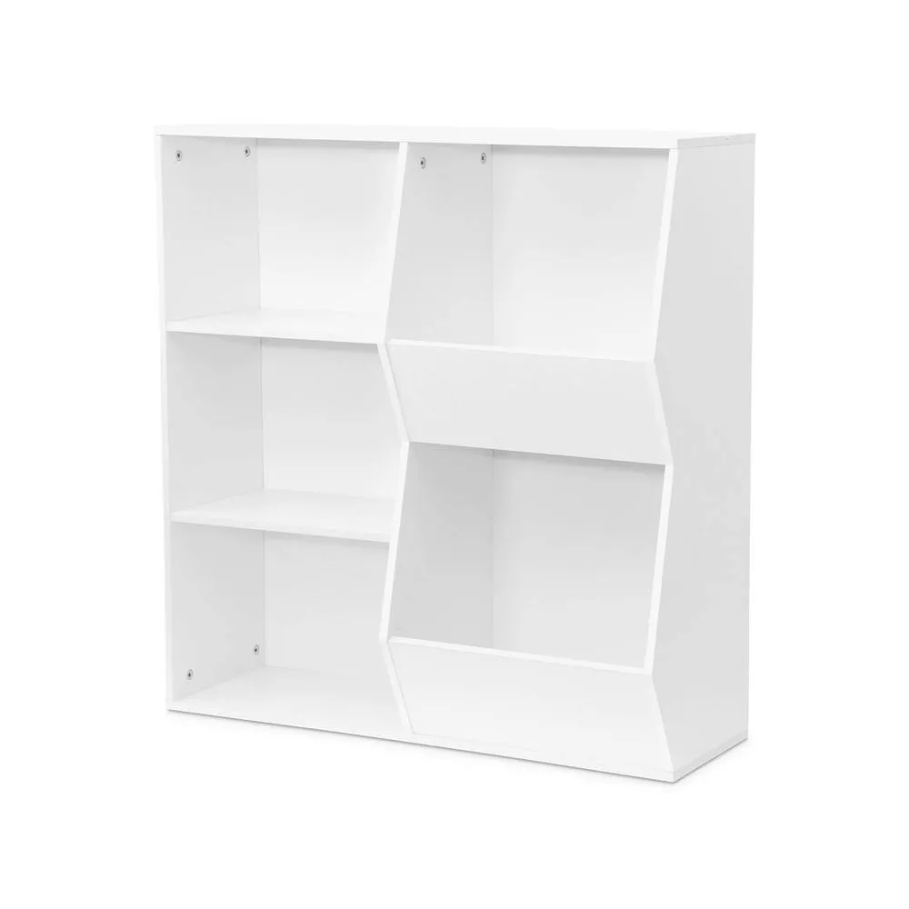 sweeek Children's storage unit, 3 shelves & 2 storage spaces in White 6