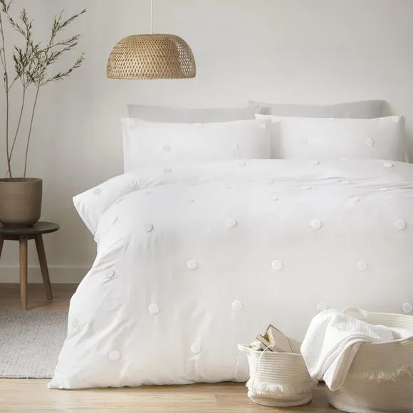 Appletree Dot 100% Cotton Duvet Cover and Pillowcase Set 1