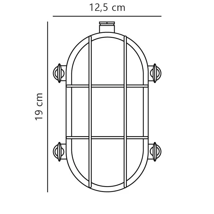 Nordlux Helford Outdoor Wall Light Brass Brass Garden E27 IP64 Mains in Gold 6