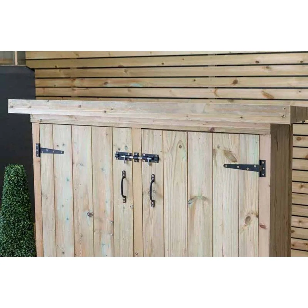 Buttercup Farm Gisburn Garden Store Medium - Timber - L96 x W160.6 x H123 cm in Brown 5