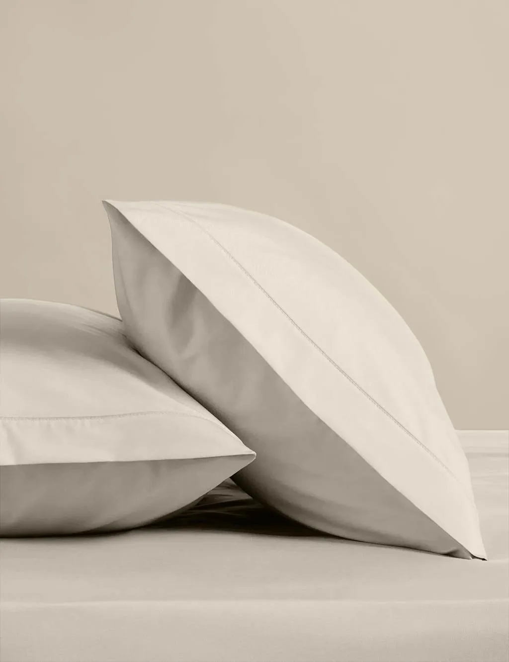 M&S 2 Pack Egyptian Cotton Pillowcases Linen