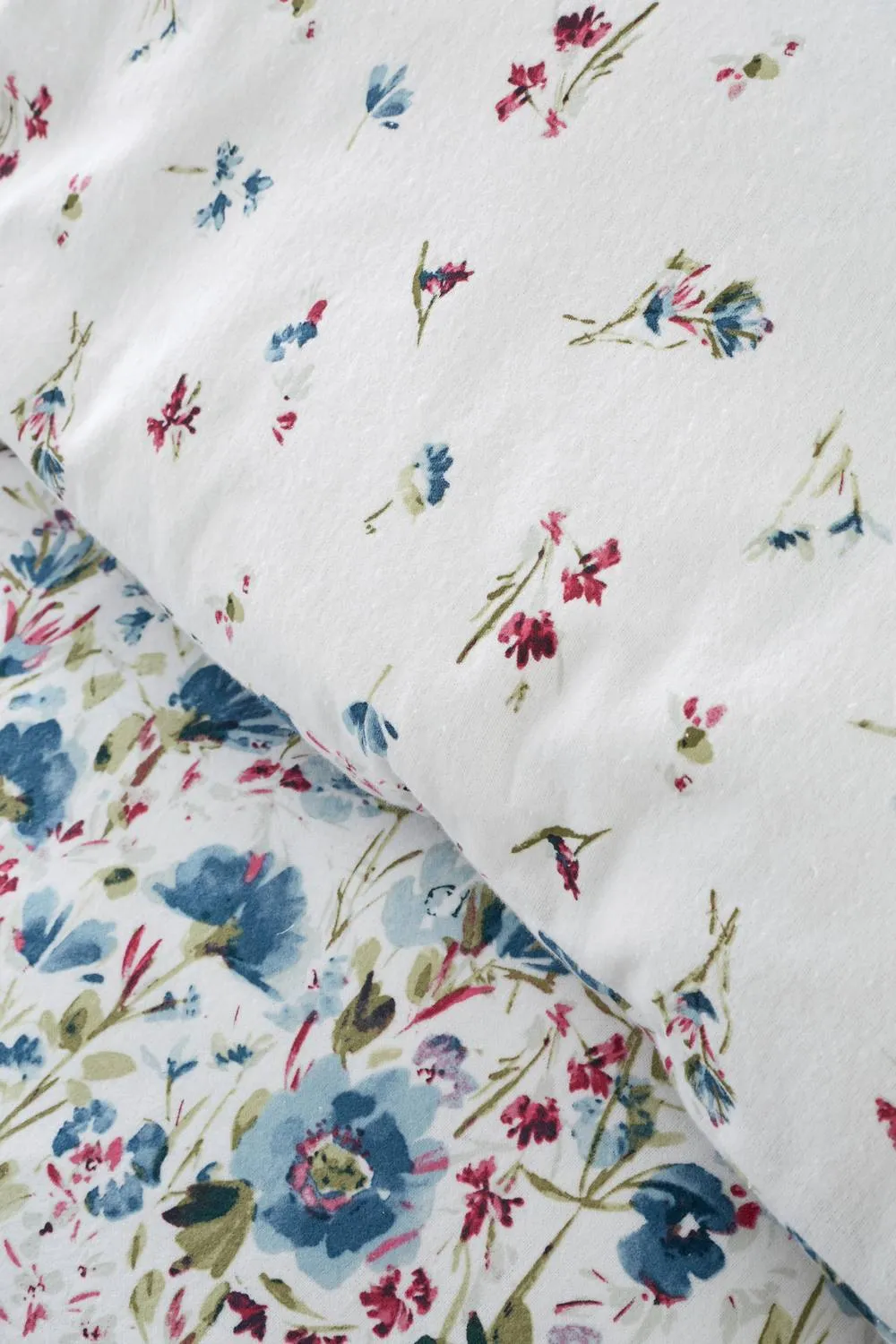 Bianca 'Brushed Cotton Ophelia' Floral Reversible Duvet Cover Set 4