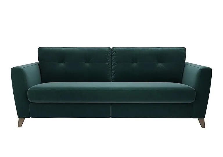 Hermione 4 Seater Fabric Sofa - Evening Teal