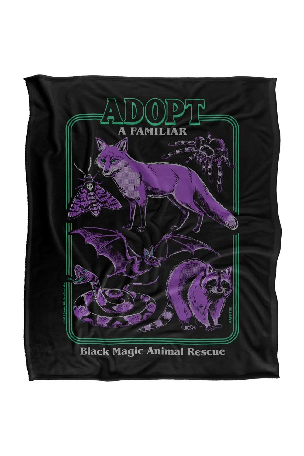 Steven Rhodes Adopt A Familiar Part 2 Silky Super Soft Throw Blanket