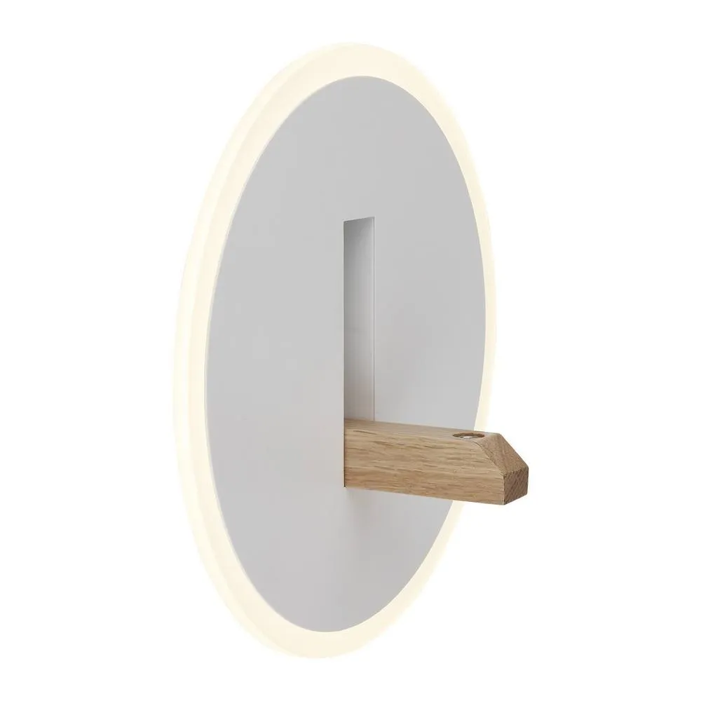 Netlighting Avery Integrated LED Wall Lamp White Matt LED 4000K 3