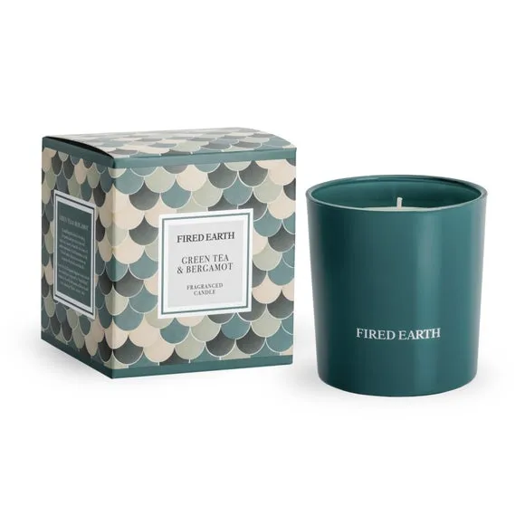Fired Earth Green Tea & Bergamot Candle 4