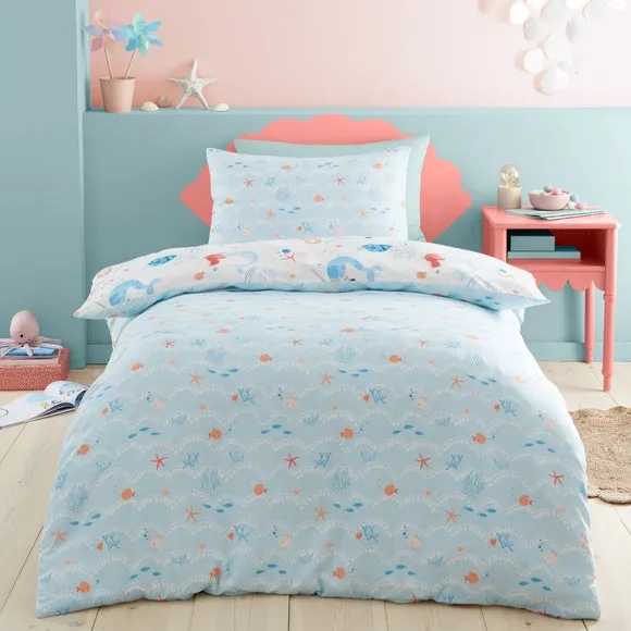 Mermaid Duvet Cover and Pillowcase Set 3