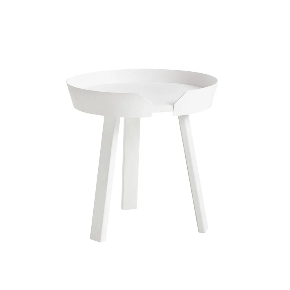 Muuto Around Coffee Table Small White 2