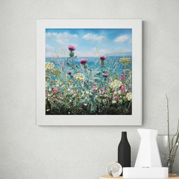 A Distant Gull Framed Print