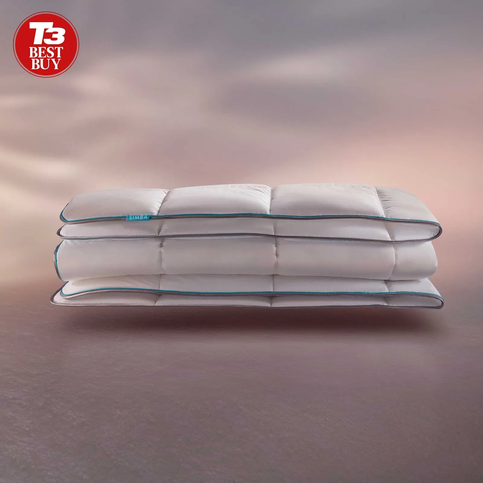 Simba Hybrid Duvet 10.5 Tog Single, White | Barker & Stonehouse