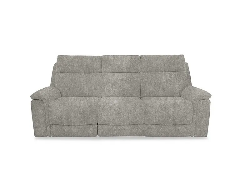Chill Fabric 3 Seater Power Recliner Sofa with Bluetooth - Grey