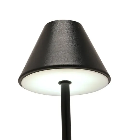 Hestia Thin Stem Rechargeable Colour Changing LED Touch Table Lamp 4