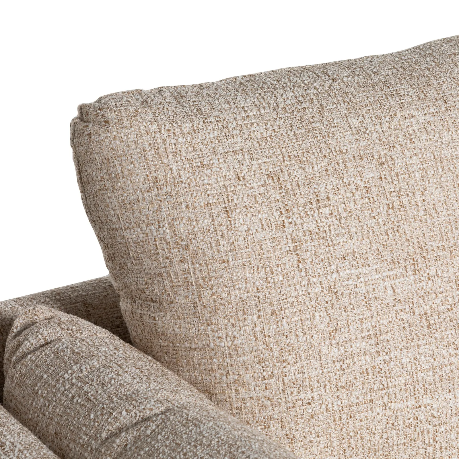 Malmo 2 Seater Sofa, White Fabric | Barker & Stonehouse 4