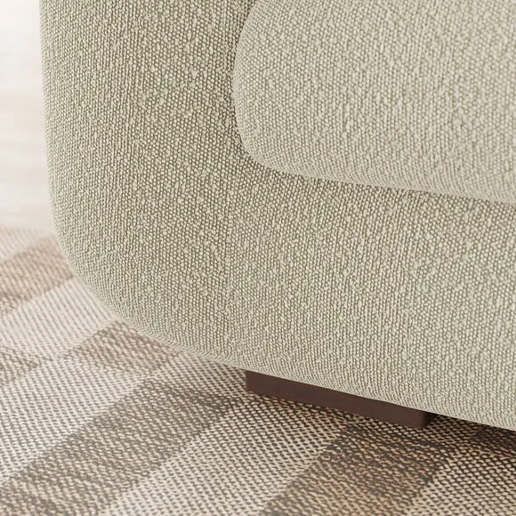 Luca Tonal Boucle 3 Seater Sofa 4