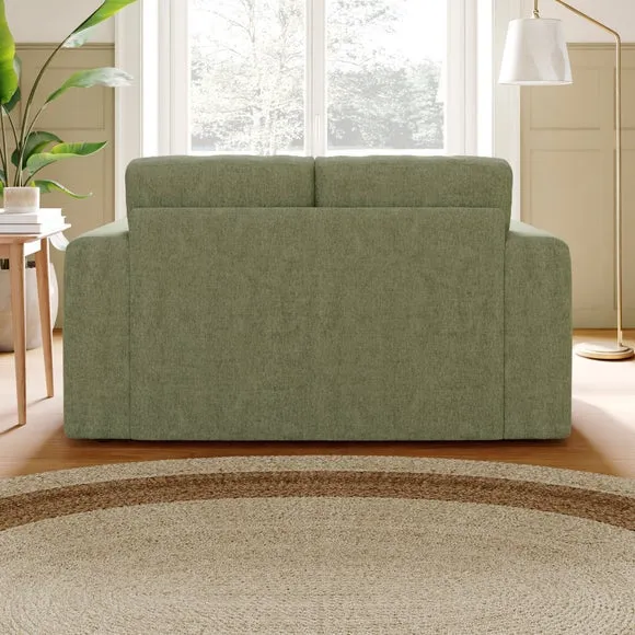 Abel Vintage Soft Chenille 2 Seater Sofa 2