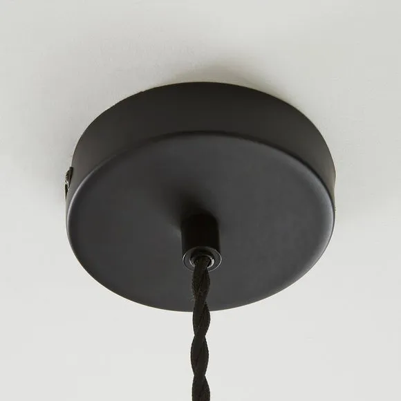 Voyager Smoked Glass Pendant Light 4