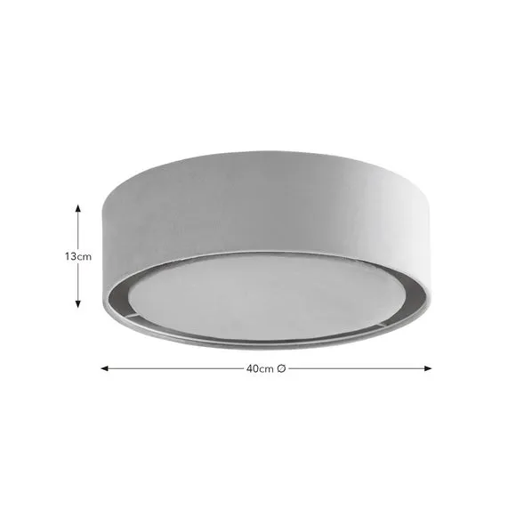 Nesa 2 Light Shallow Flush Ceiling Light 6