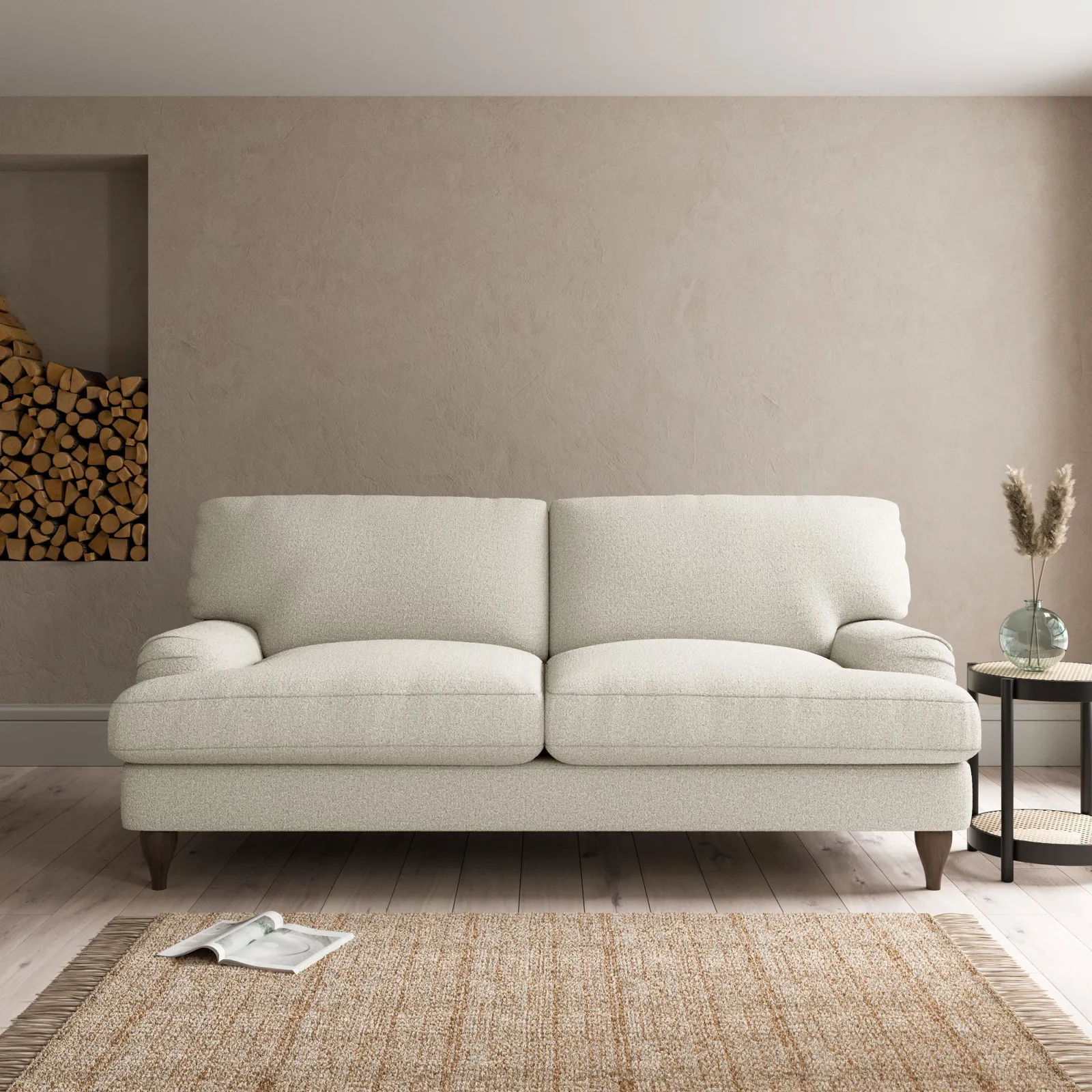 Darwin Cosy Marl 3 Seater Sofa Cosy Marl Chateau Grey
