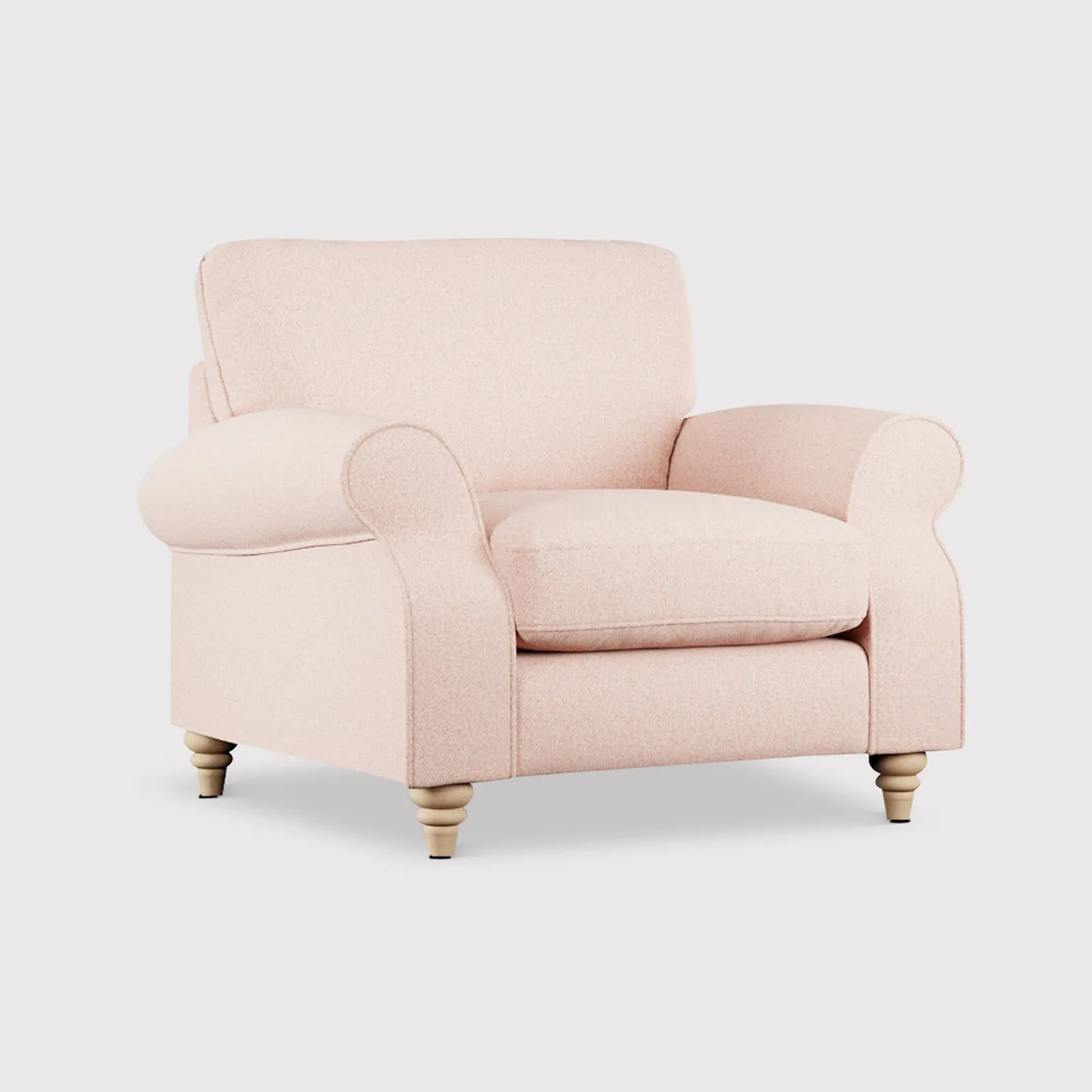 Hattie Armchair, Pink Fabric | Barker & Stonehouse 1
