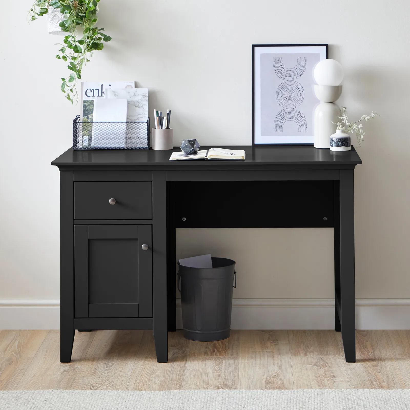 Lynton Black Desk Black