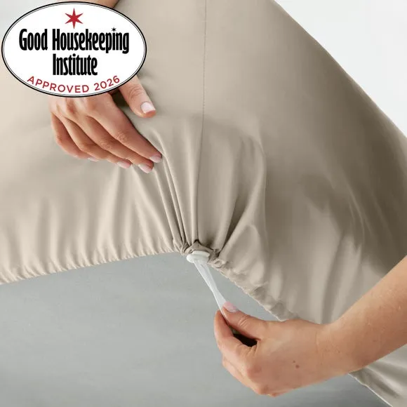 Pure Cotton Toggled Fitted Sheet 1
