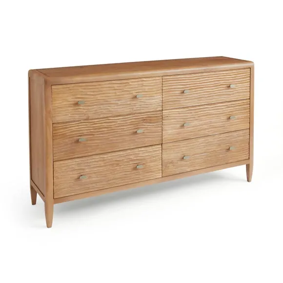 Edited Life Olsson Hand Carved 6 Drawer Chest 5