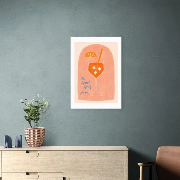 East End Prints Aperol Print by Emmy Lupin Studio 1