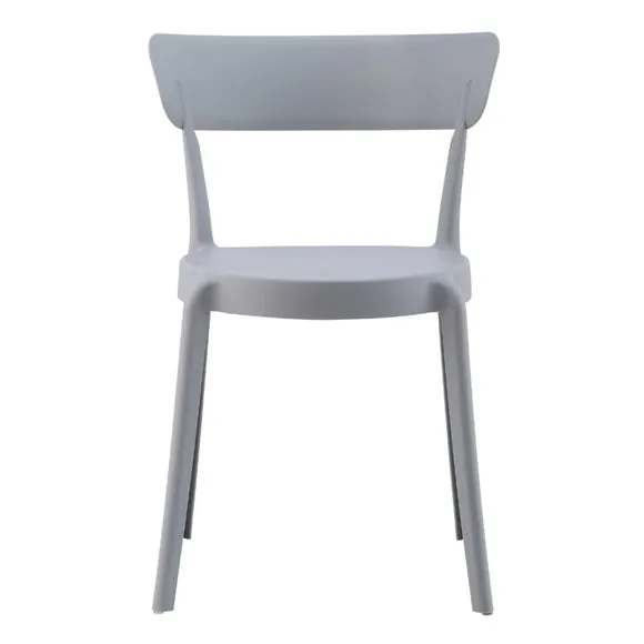 Fusion Living Plastic Bistro Dining Chair 2