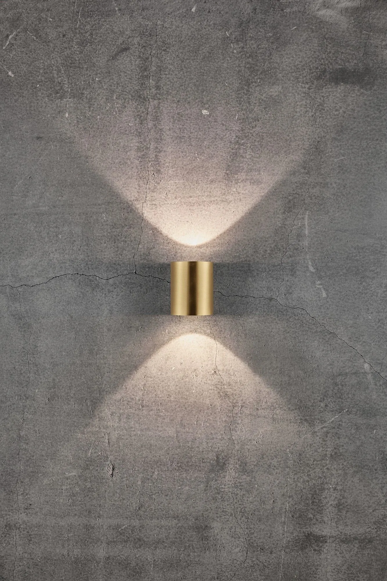 Nordlux Canto Outdoor Wall Light Brass Brass Garden LED IP44 3000k Mains in Gold 6