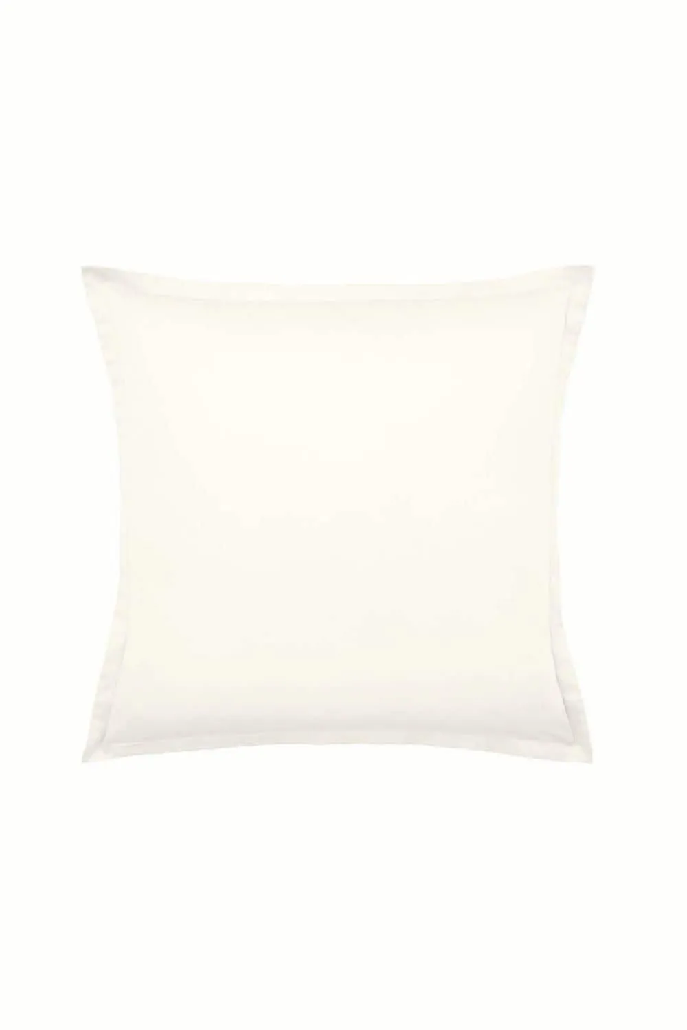 Murmur ' 250TC Plain Dye' Square Pillowcase in Ivory