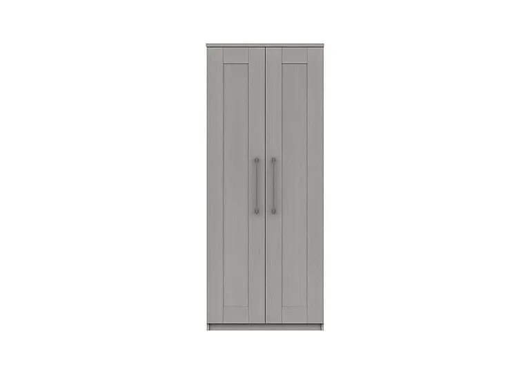 Fenchurch 2 Door Wardrobe - Light Grey