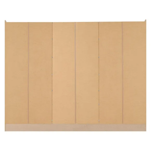 Nevada 6 Door 2 Drawer Wardrobe 6