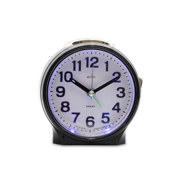 Acctim Eden Non Ticking Analogue Alarm Clock 3