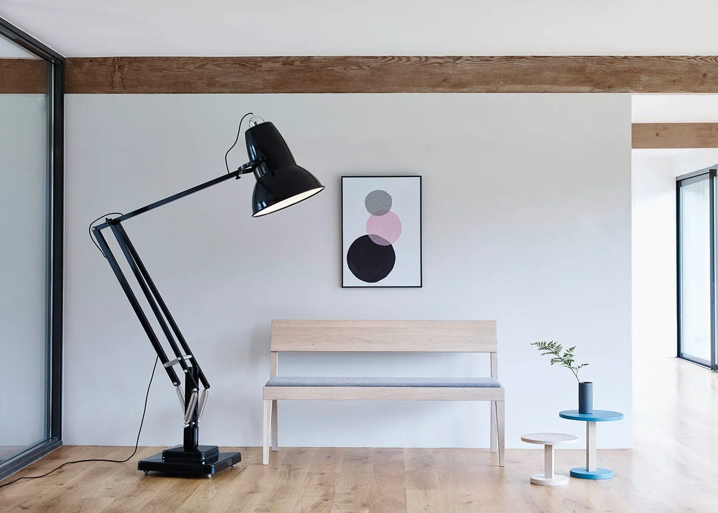 Anglepoise Original 1227 Giant Floor Lamp Slate Grey 2