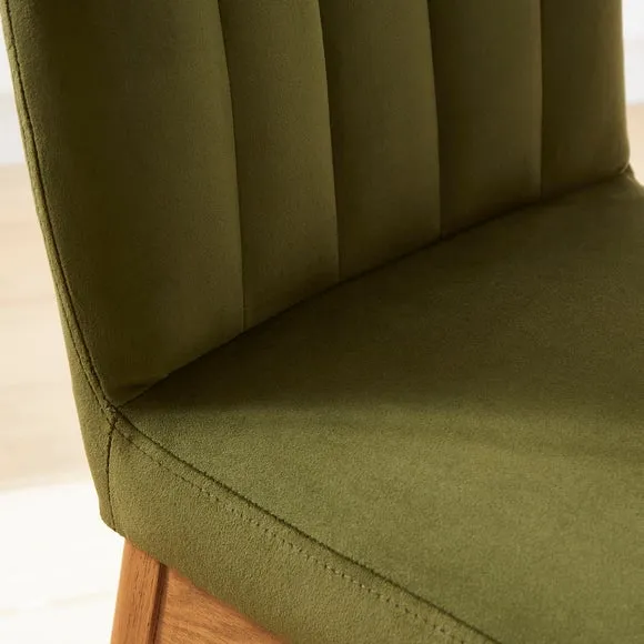 Delilah Bar Stool, Velvet 3