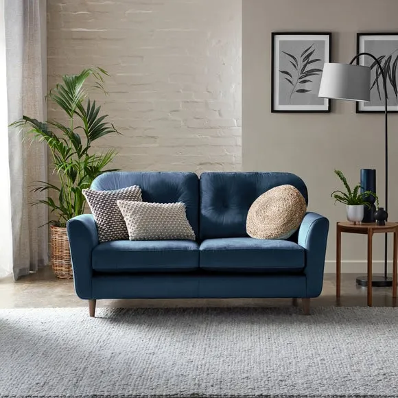 Sven Opulent Velvet 2 Seater Sofa 1
