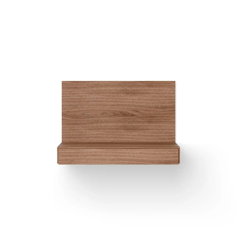 New Works Tana Wall Mounted Desk Walnut 2