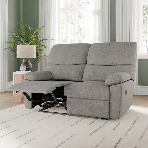 Murphy Chenille Manual Recliner 2 Seater Sofa 2