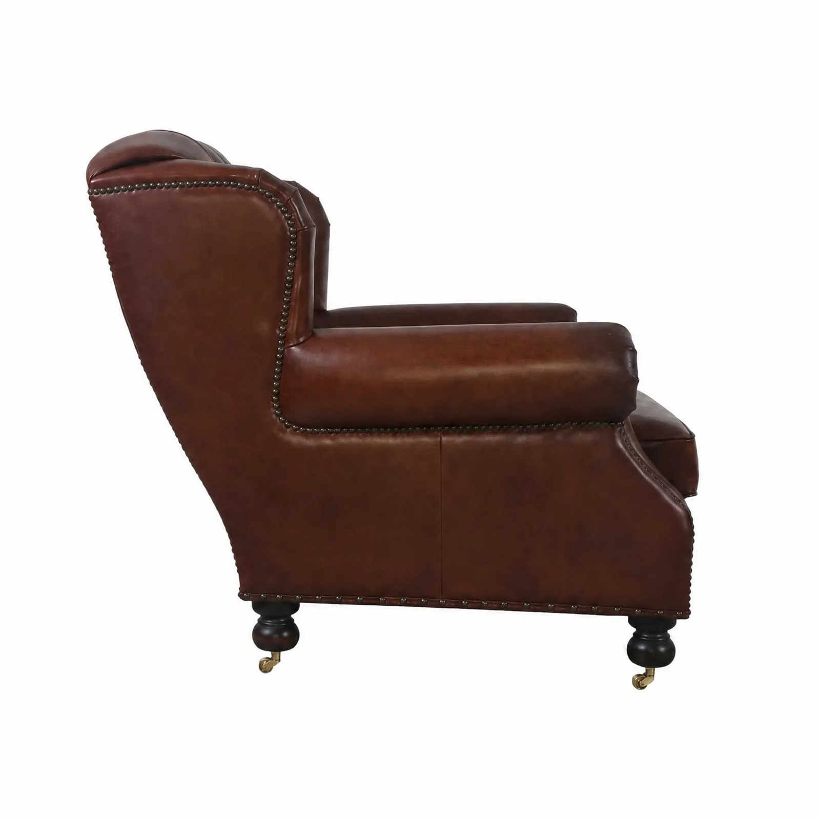 Fairford Armchair, Brown Leather | Barker & Stonehouse 4