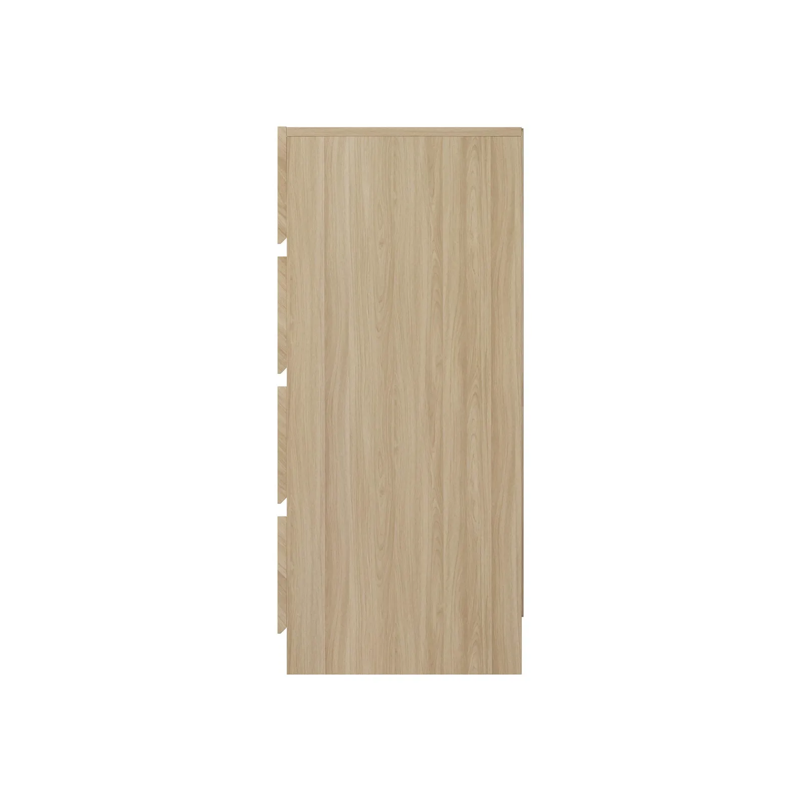 GFW Catania 4 Drawer Chest in Light Oak 3