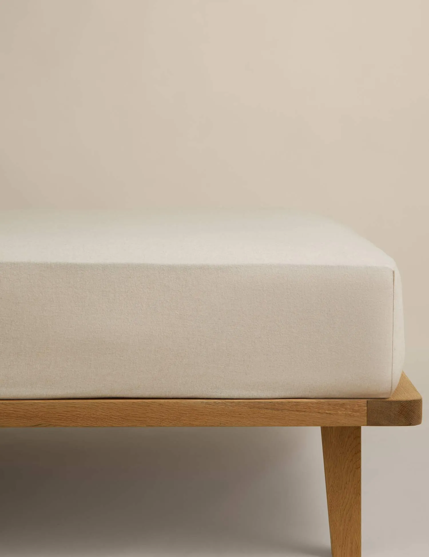 M&S Cotton Rich StayPut Extra Deep Fitted Sheet with Cashmere Cream