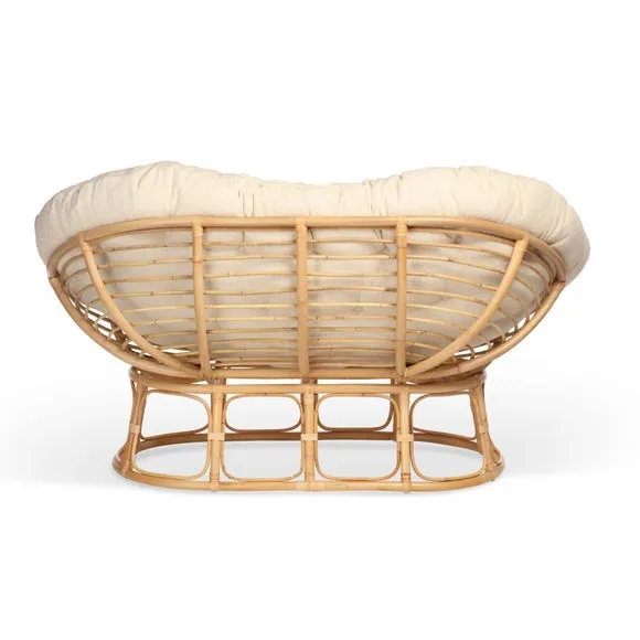 Desser Papasan Rattan Sofa 5