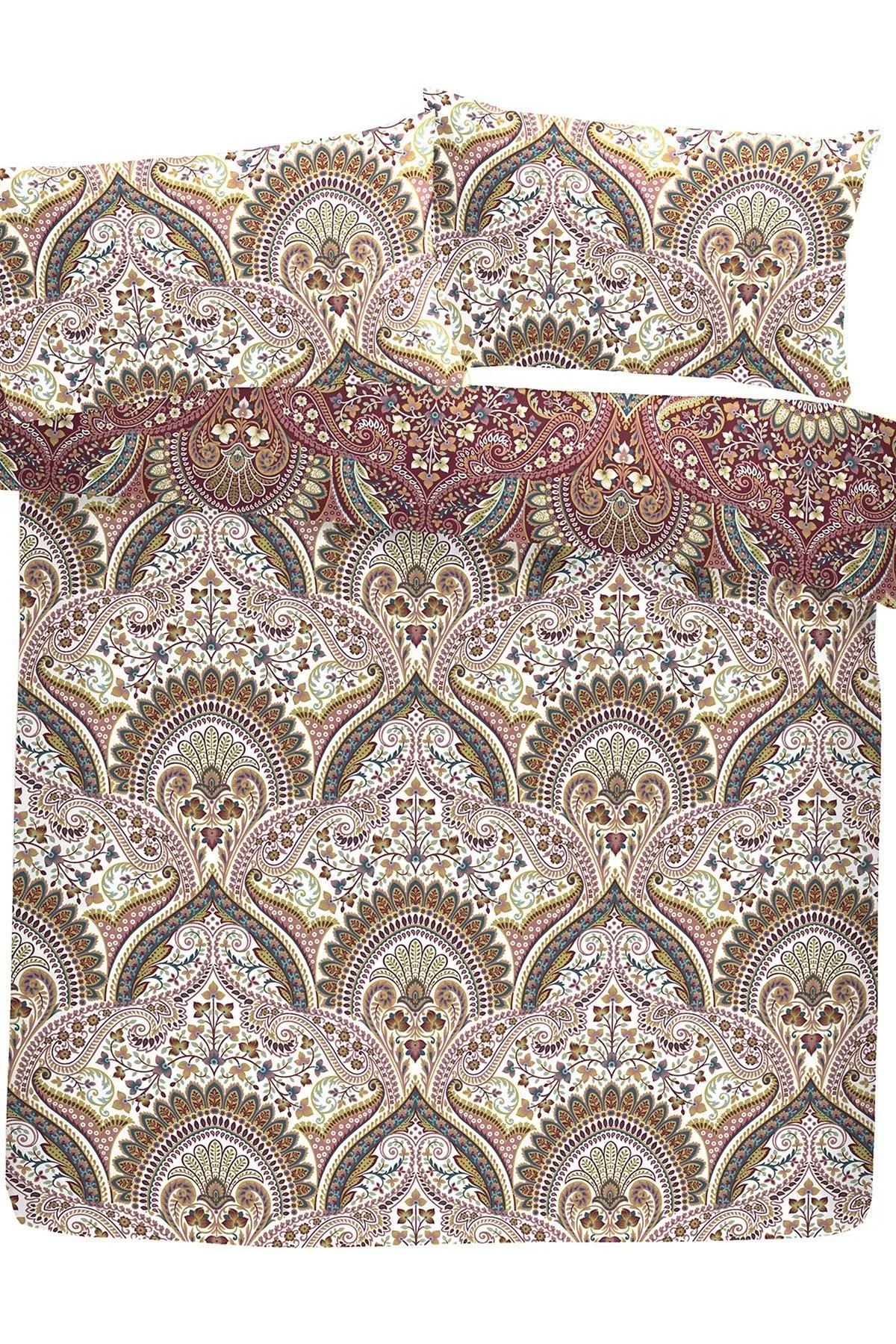 Dreams & Drapes 'Palais' Rich Jacobean Damask Print Duvet Cover Set 6